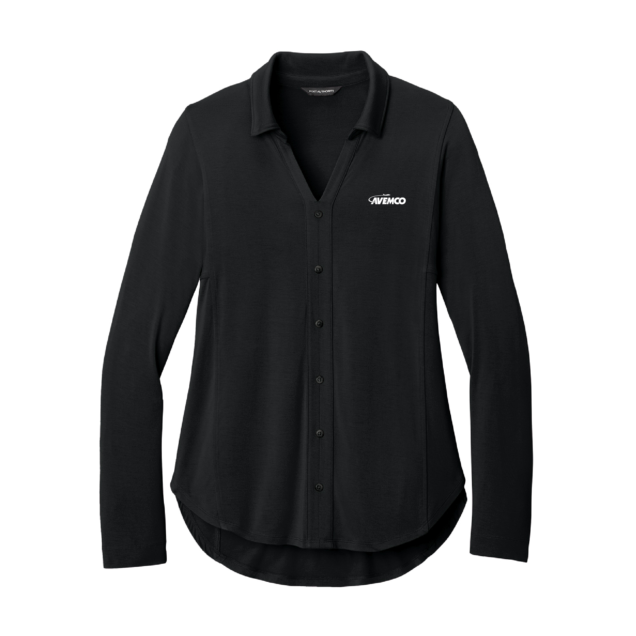 Port Authority Women's Luxe Knit Button Tunic
