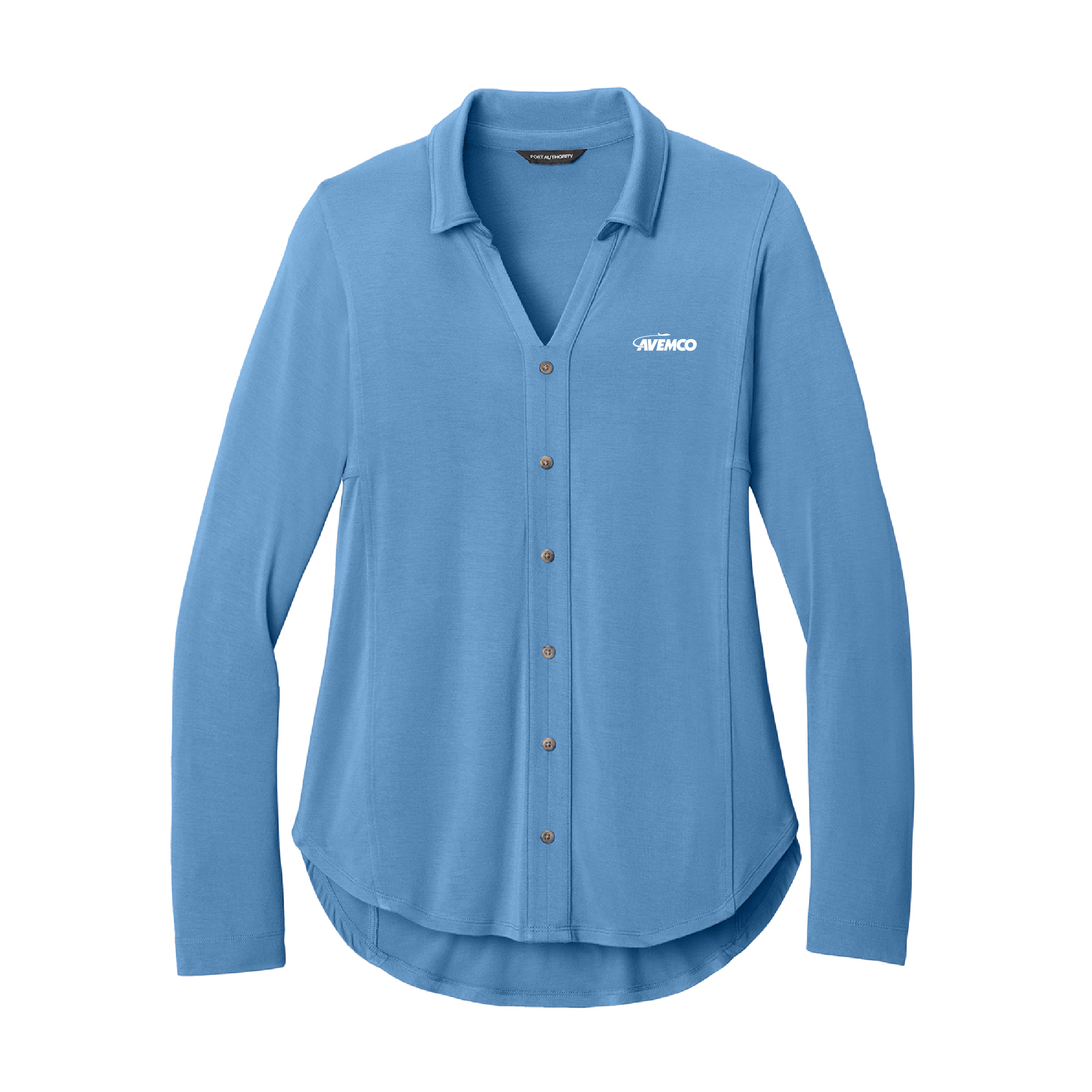 Port Authority Women's Luxe Knit Button Tunic