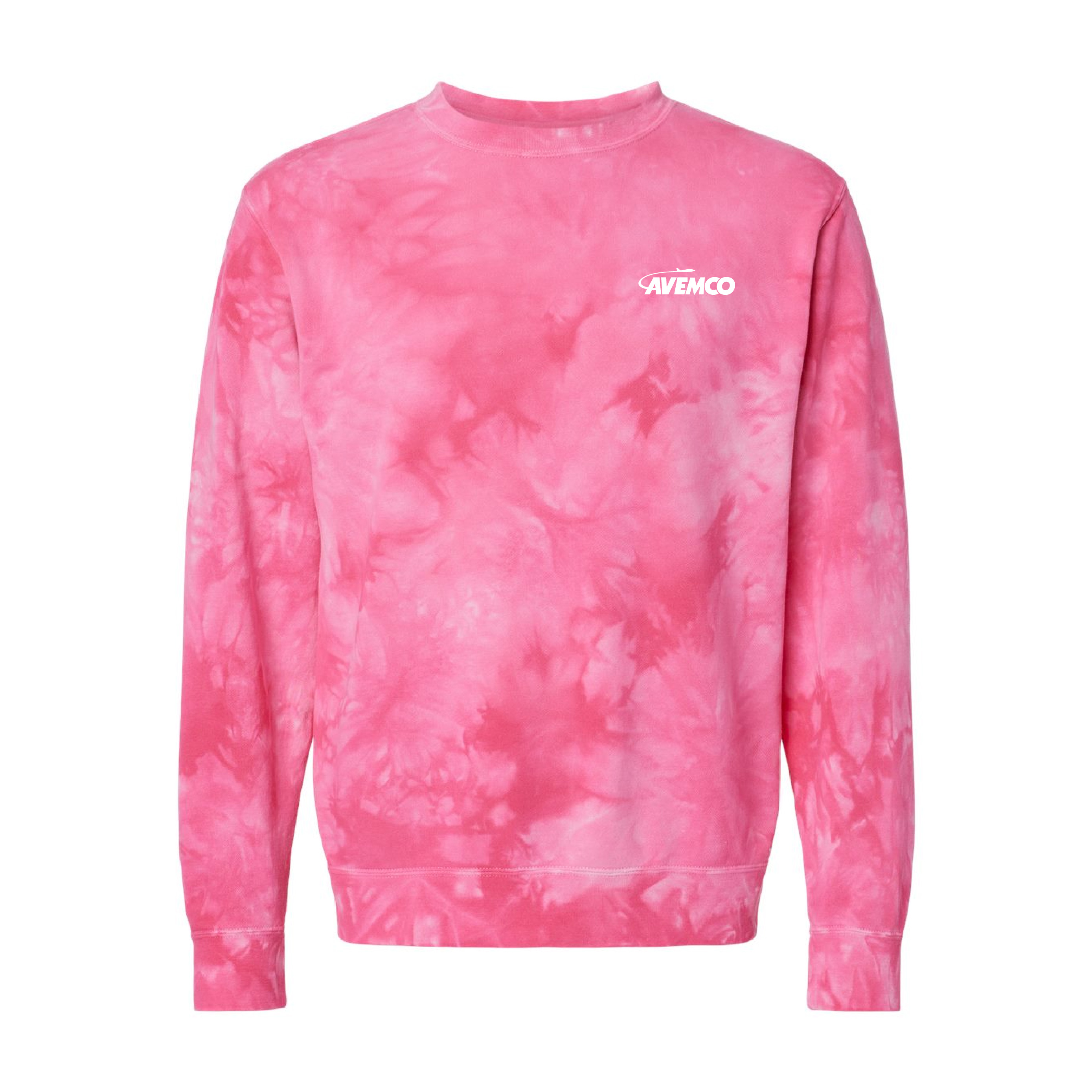 Unisex Midweight Tie-Dyed Crewneck Sweatshirt