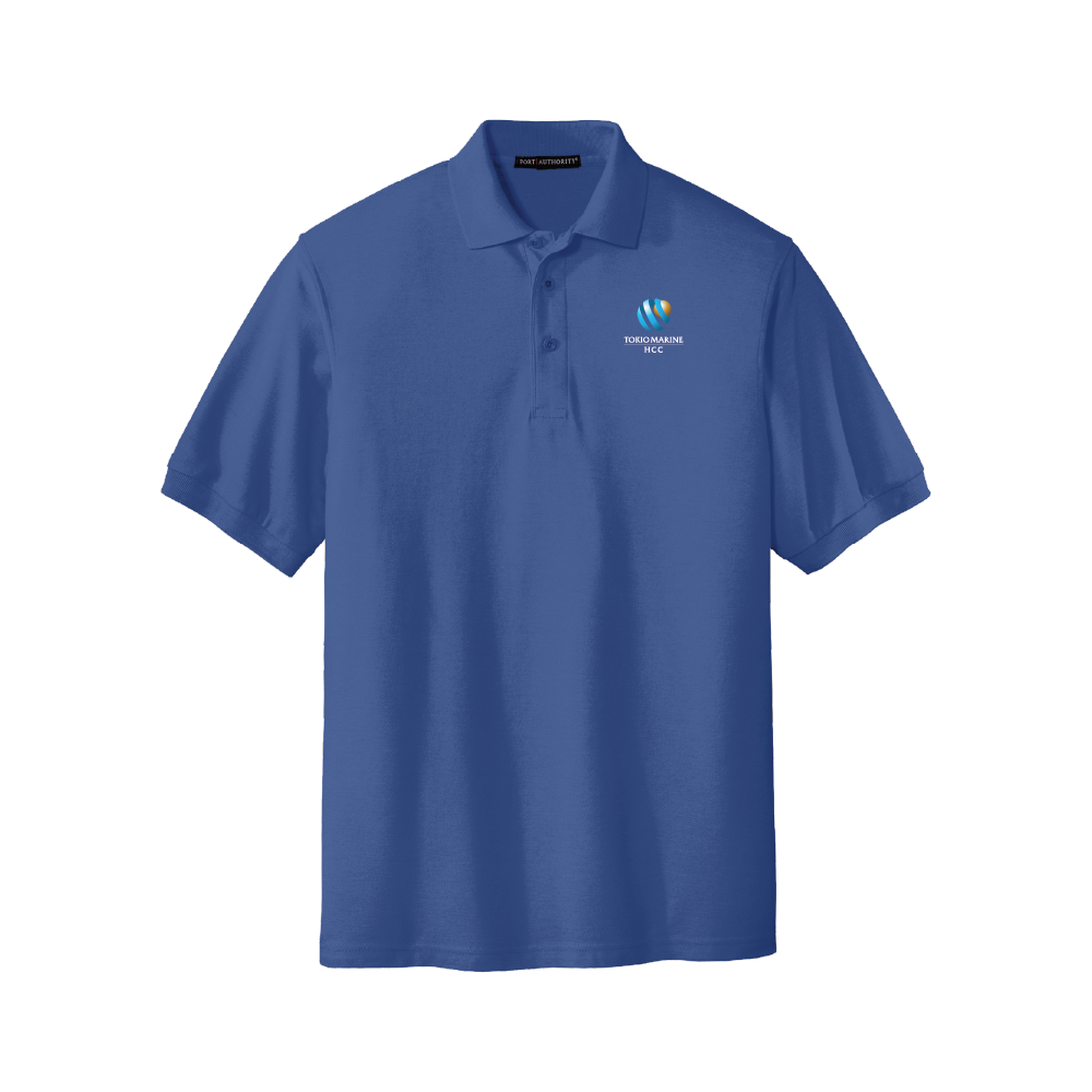 Port AuthoritySilk Touch Polo - Mediterranean Blue