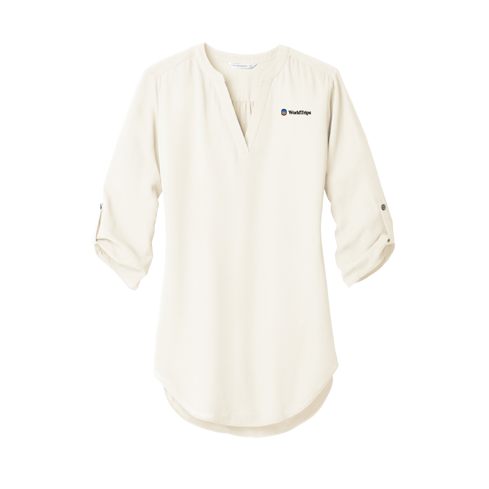 Port Authority Ladies 3/4-Sleeve Tunic Blouse
