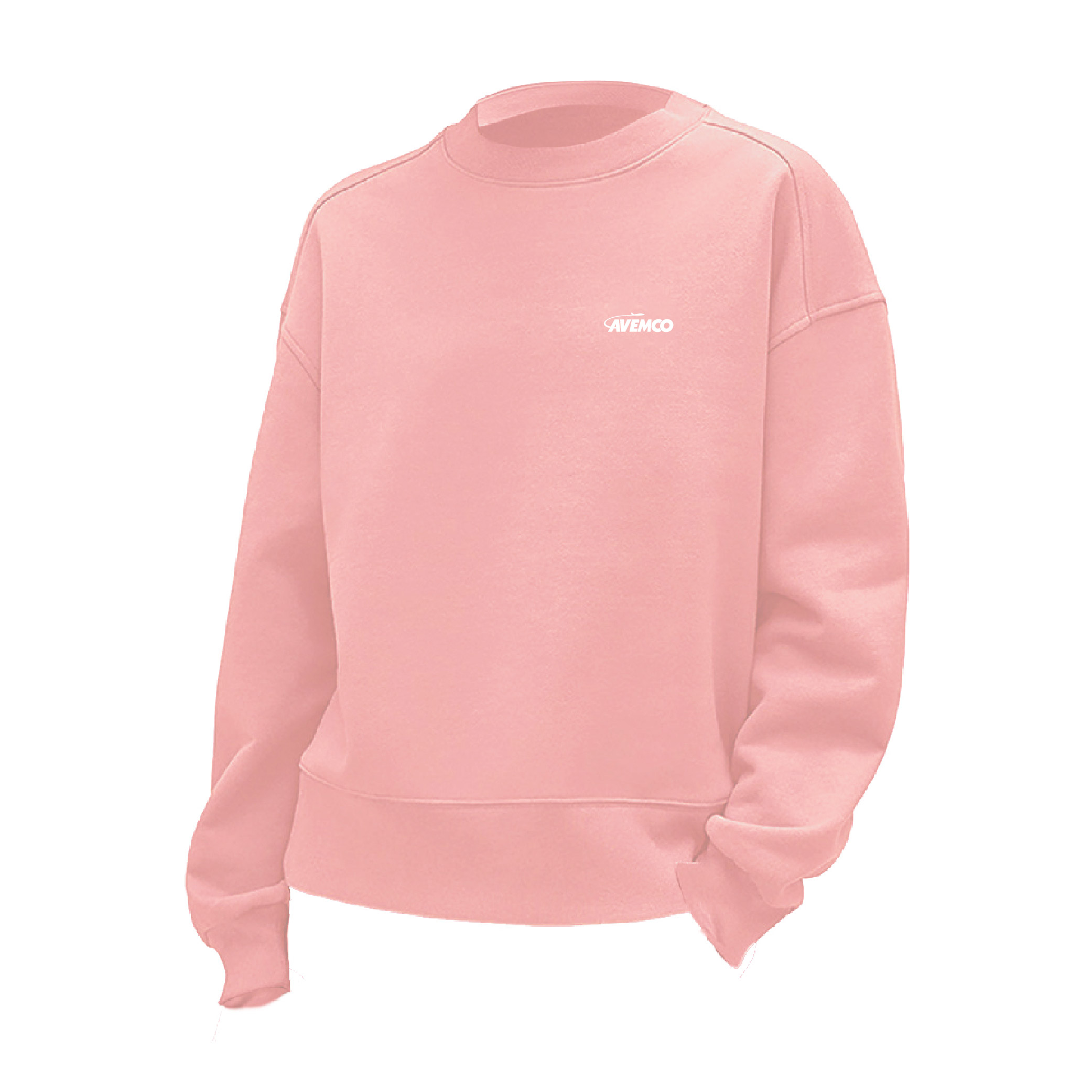 Bayside Ladies USA Made Crewneck Sweatshirt