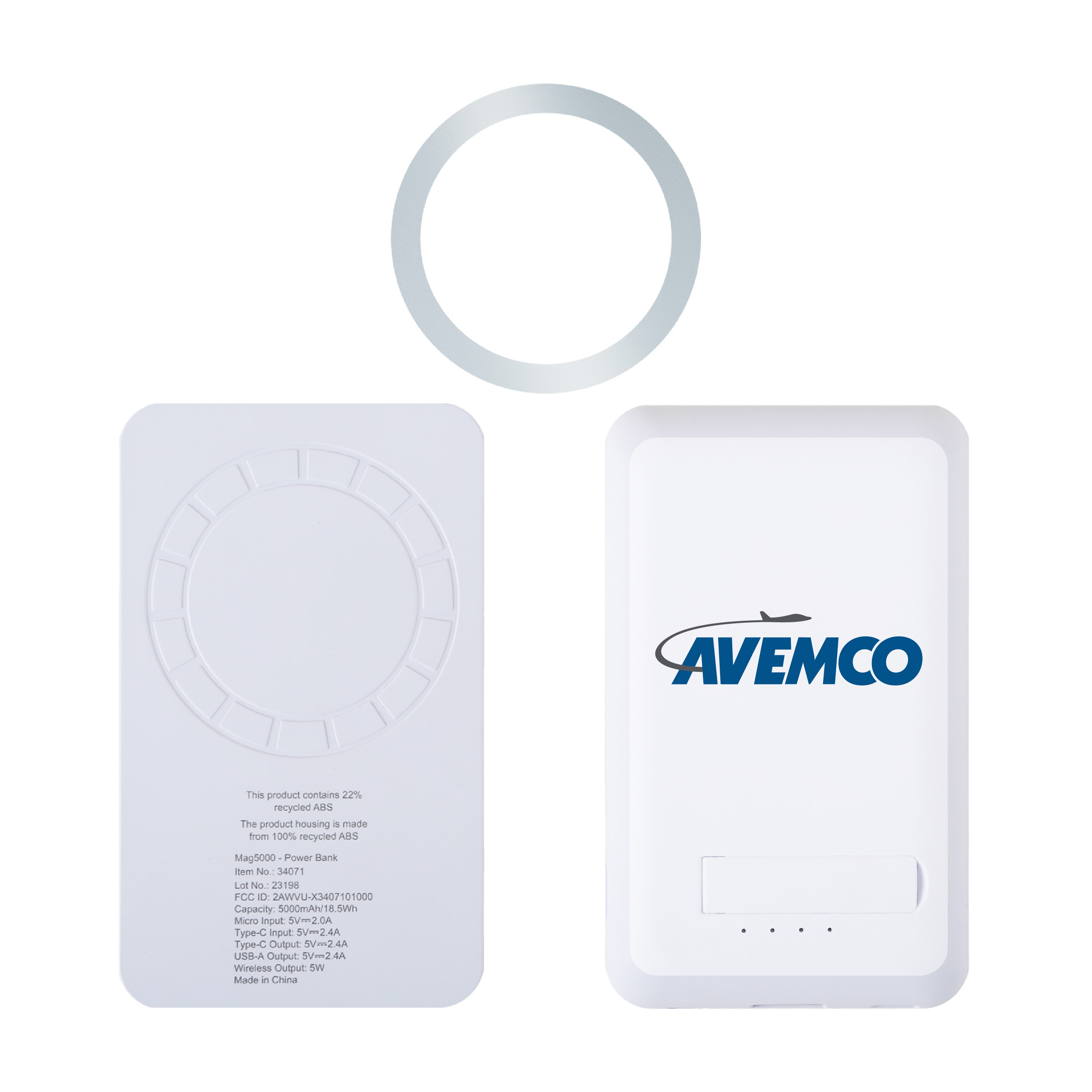 Mag5000 Wireless Magnetic Power Bank