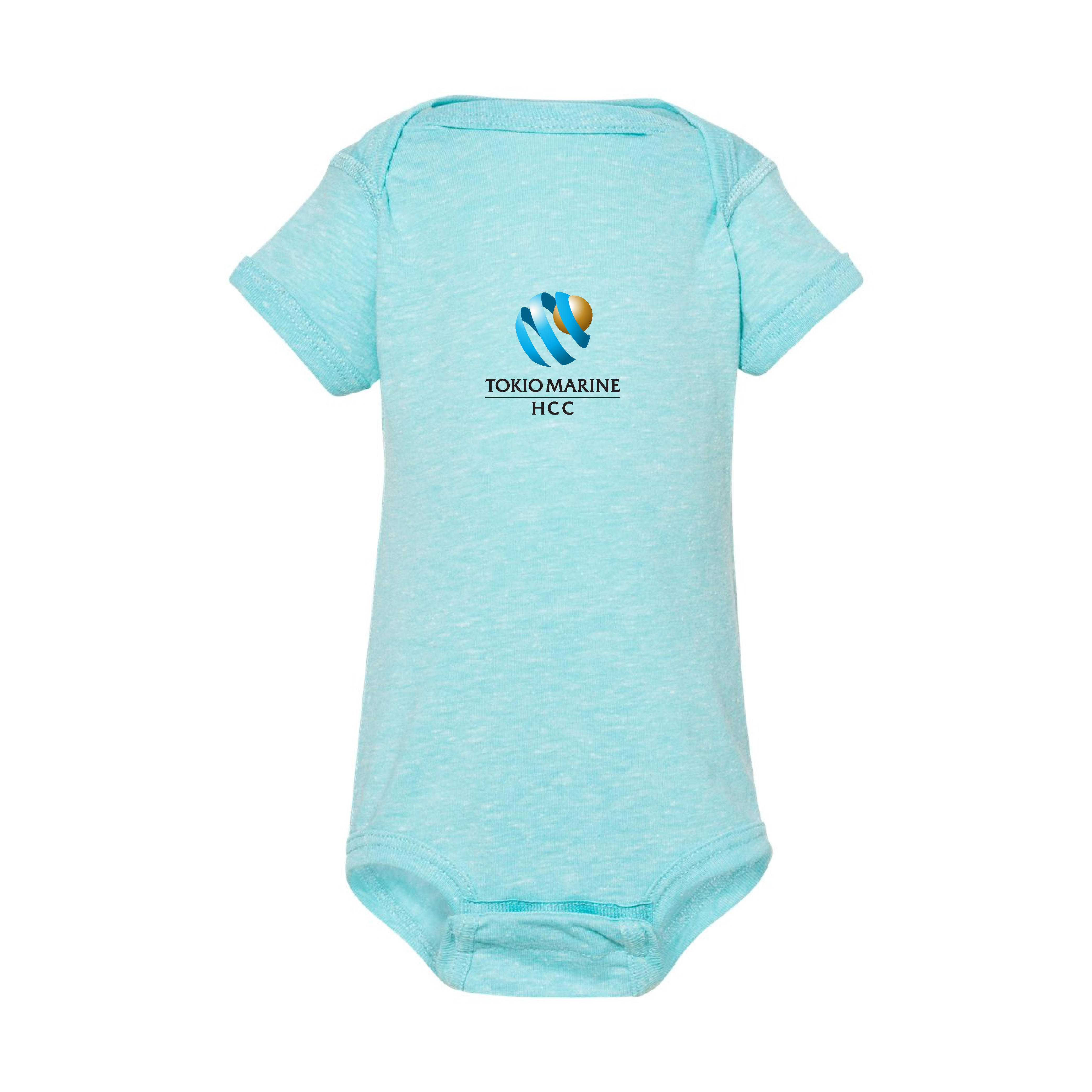 Rabbit Skins Infant Harborside Melange Bodysuit