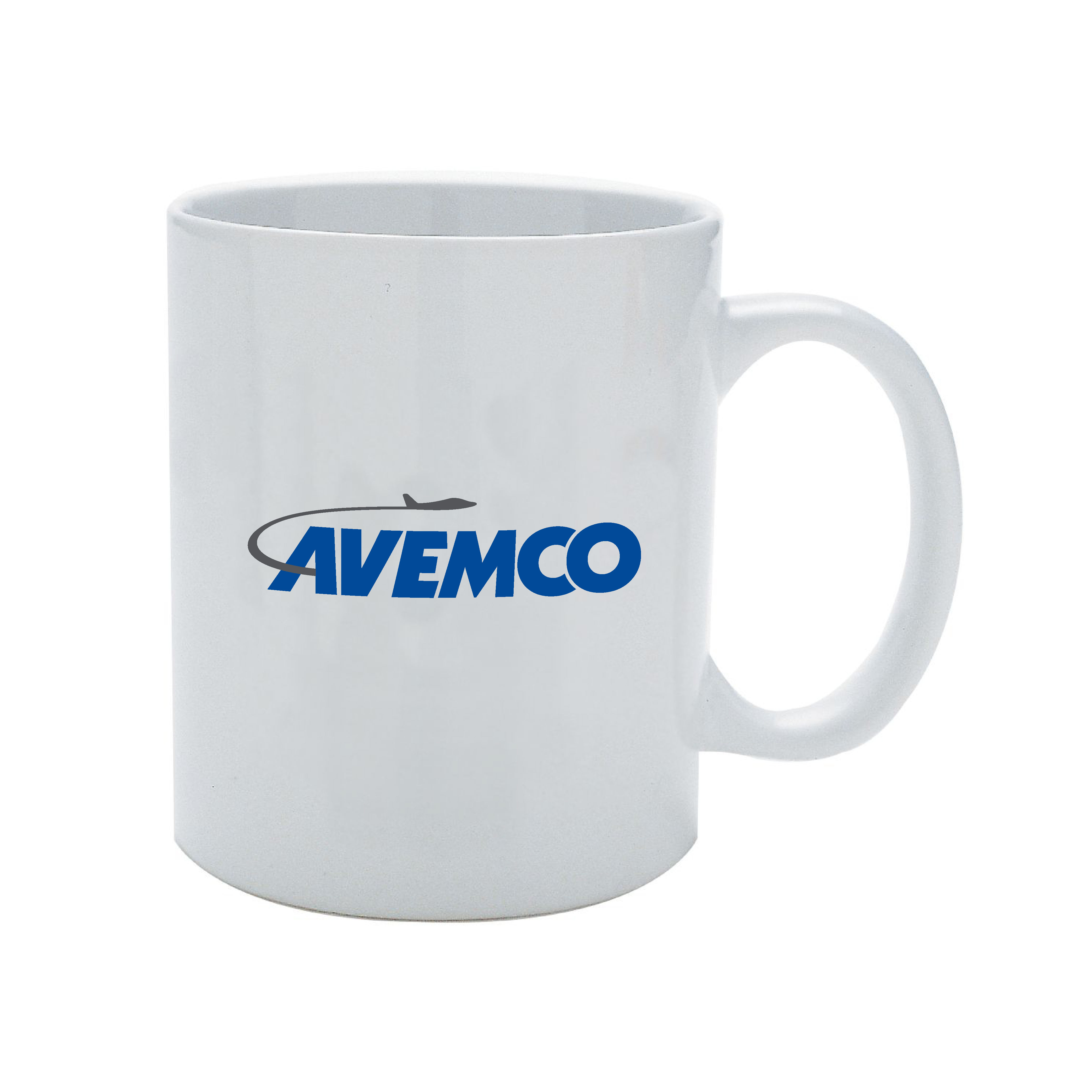 Full Color White Ceramic Mug 11 Oz