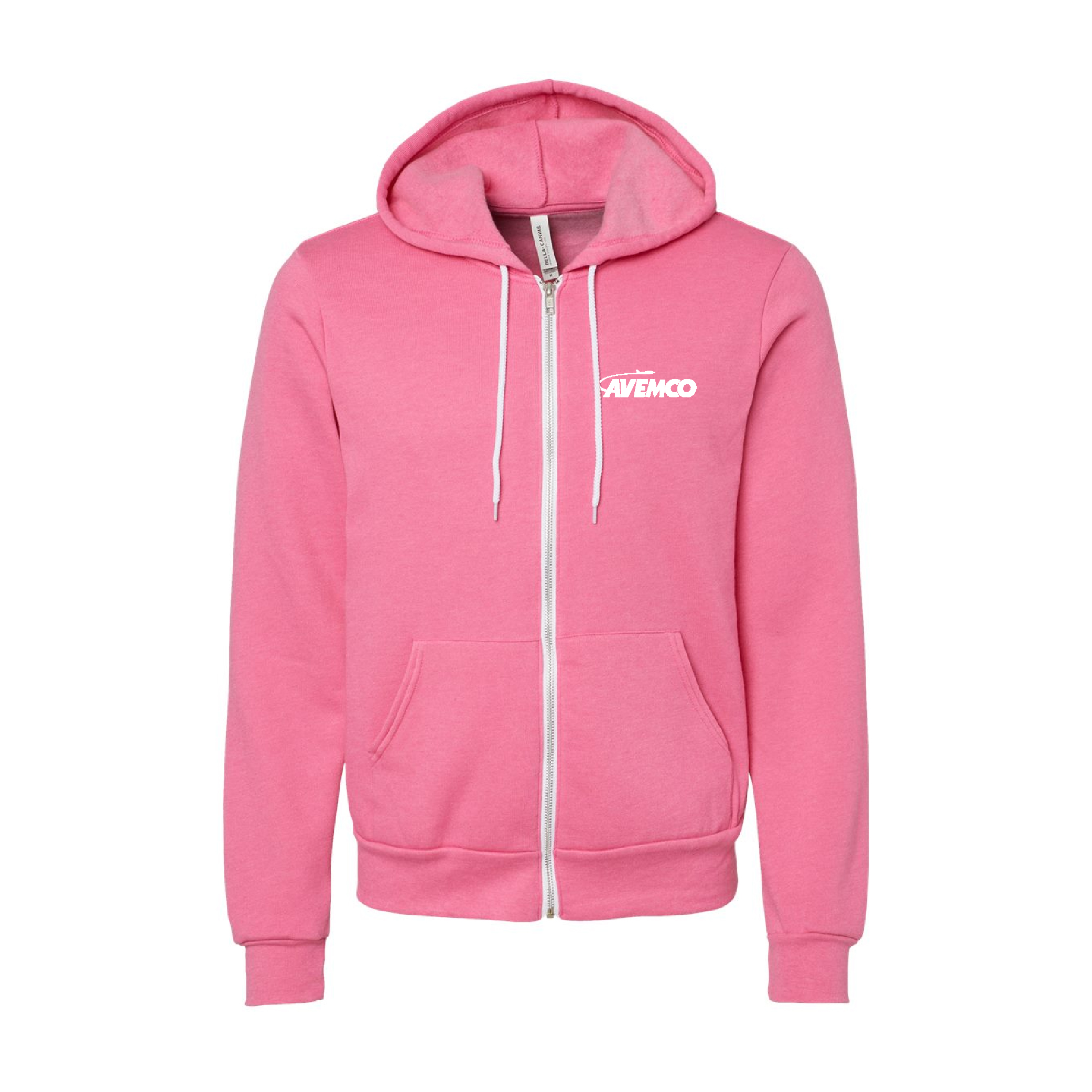 BELLA + CANVAS Sponge Fleece Full-Zip Hoodie